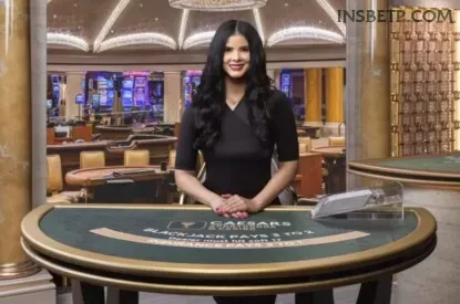 Mesa de Blackjack insbet